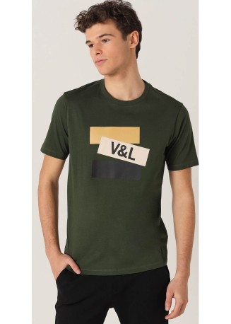 Camiseta de manga corta V&L
